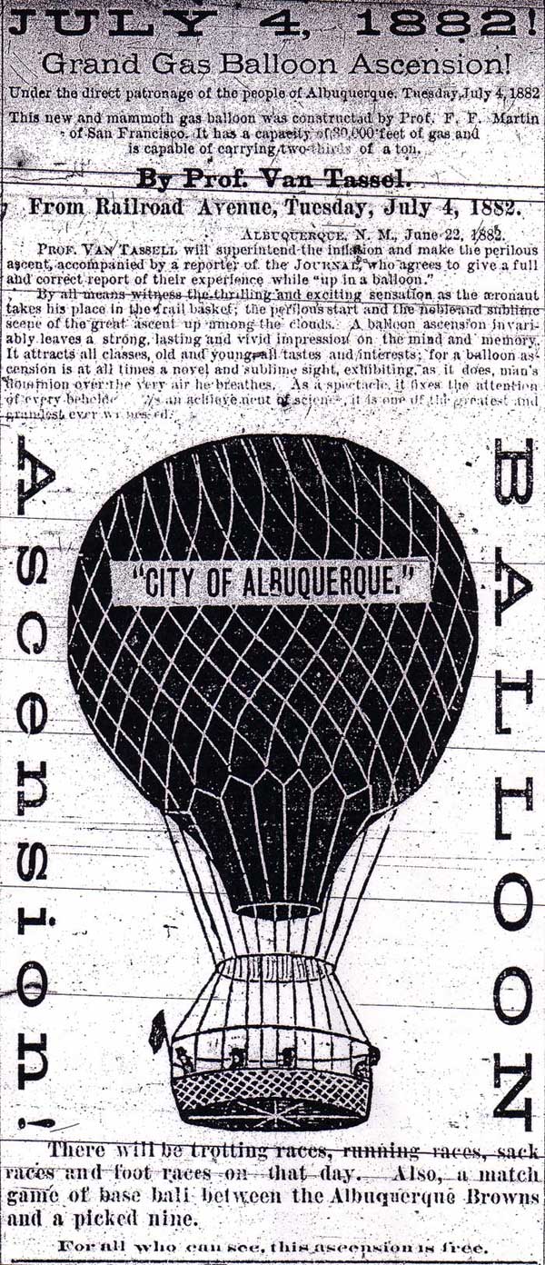 Albuquerque Morning Journal advertisement