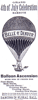 Belle of Denver, 1882