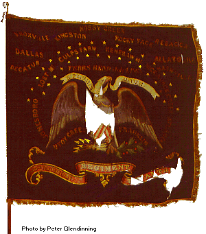 Battle flag of the 25th MI Infantry